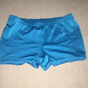 Girls spandex bootie shorts